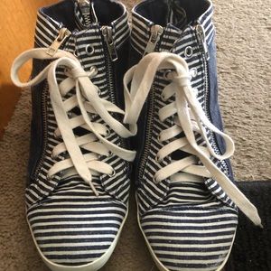 Forever 21 striped shoes